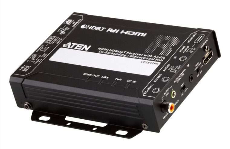 ATEN VE2812PR 4K HDBaseT приемник, HDMI предаване 100m, черен