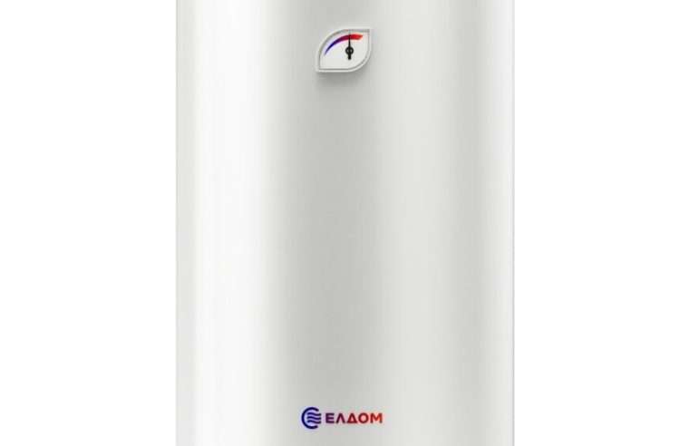 Вертикален бойлер ЕЛДОМ WVF08046QC, 80л. 2 kW, сух керамичен нагревател, емайлиран водосъдържател, диаметър 462 mm