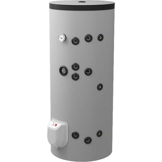 Термоелектрически бойлер с 2 серпентини Eldom FV20060S21, 3000 W, 200 л, Подов монтаж, 0.8 Mpa