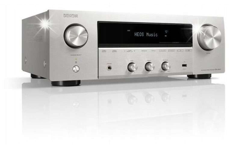 Стерео усилвател Denon DRA-900H, 8K, 145W, HEOS, сребрист