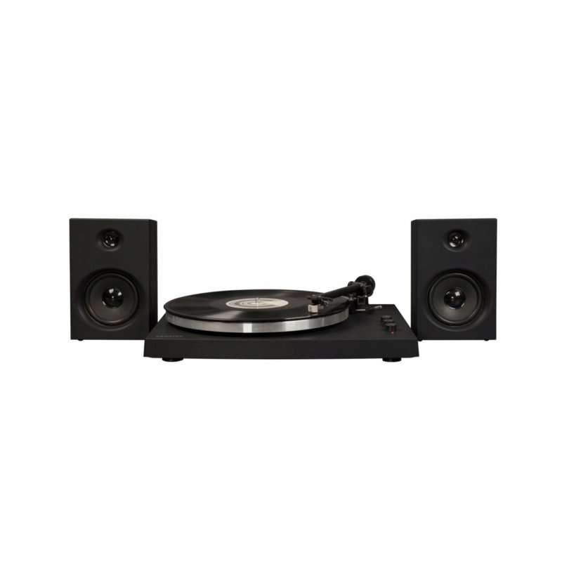 Грамофон Crosley T150C, 2 скорости, Bluetooth, черен, 44x36x12см