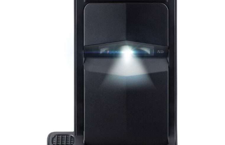 Видеопроектор Acer Projector PD1520Us, DLP, Portable Ultra Short Throw, FHD (1920×1080), 500 ANSI Lum(2000 LED Lum), 1x, 10,000:1, Interactive Module, Smart PJ, Auto Focus, HDMI 2.0, USB-A, Audiox1, DC out x2, Speakers 2x3W, LED life up to 30 MR.JYE11.003