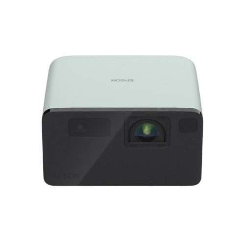 Видеопроектор EPSON EF-21G, Full HD 1080P, Лазер, 1000 лумена, 3LCD, DLP, Google TV, Bluetooth, 2X5W високоговорители, Сив
