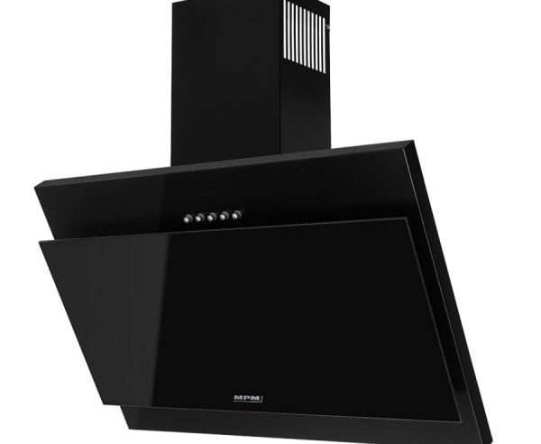MPM 60-OM-41N, 420 m3 / h, 60 cm, 52 dB, 3 скорости, Черен аспиратор
