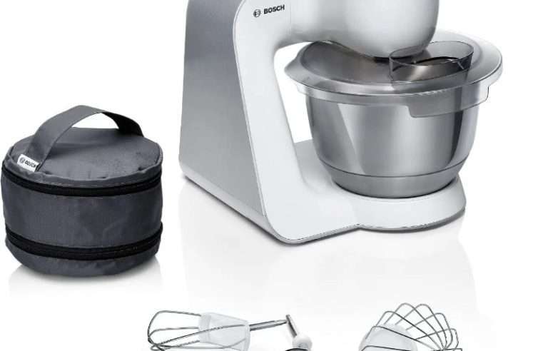 Bosch MUM58200 Кухненски робот 1000W 7 скорости 3.9L купа от неръждаема стомана сребрист