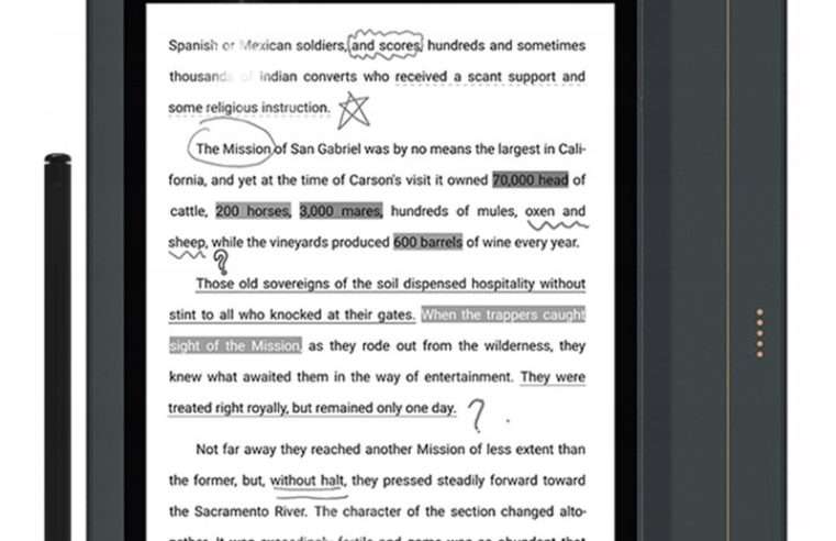 Електронна книга Bigme B1051 LITE 10,3″ E-Ink, 4/64 GB, тъчскрийн, черно-бял, със стилус