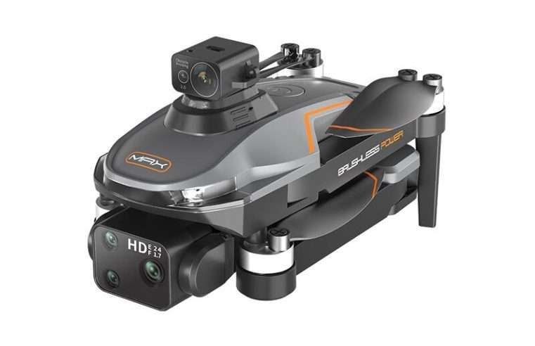 Дрон A22-GPS, камера: HD 720P, електрическо регулирана камера, връщане на GPS позициониране, оптично позициониране на потока, 5G предаване на изображение