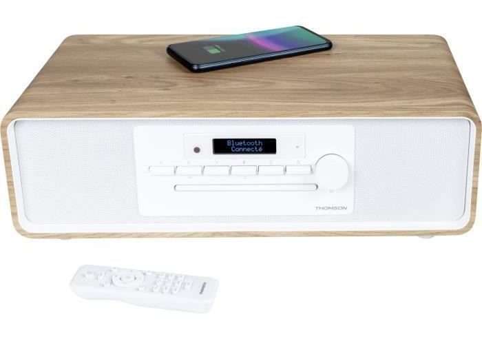 Bluetooth аудио система, Thomson, CD/MP3/USB/FM радио/DAB+, 75W, с LCD дисплей, дистанционно управление