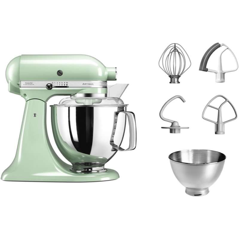 Миксер с купа KitchenAid Artisan 5KSM175PSEPT, 300W, 4.8 л, Pistachio