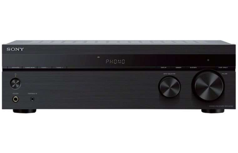 Ресийвър AV SONY STR-DH190, Stereo, Hi-Res, Intrare Phono, 2 x 100W, Усилвател, Bluetooth, FM тунер, Черен