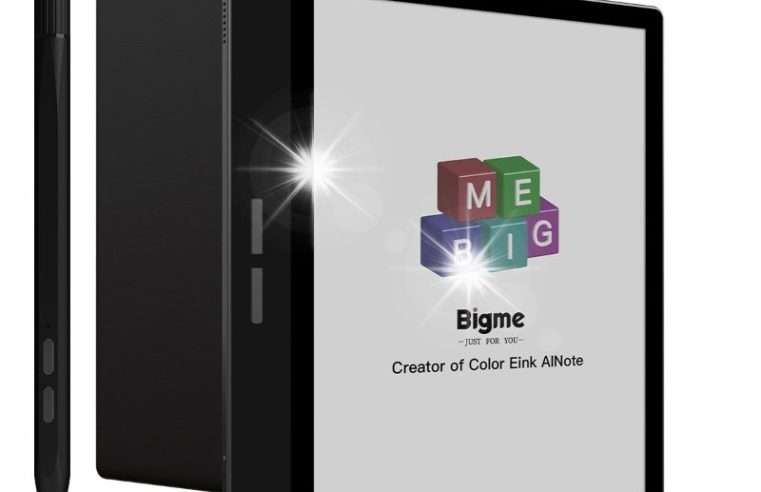 Електронна книга Bigme B751C 4/64 GB 7″ цветна, тъчскрийн, регулируемо осветление, пълен комплект