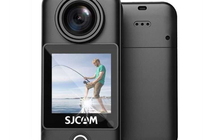 Екшън камера SJCAM C300 Pocket 4K, компактна, с управление с палец