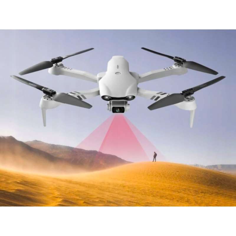 Дрон Technoid IRAN 2000, UHD, GPS, 30мин, бял, сгъваем, 2000м