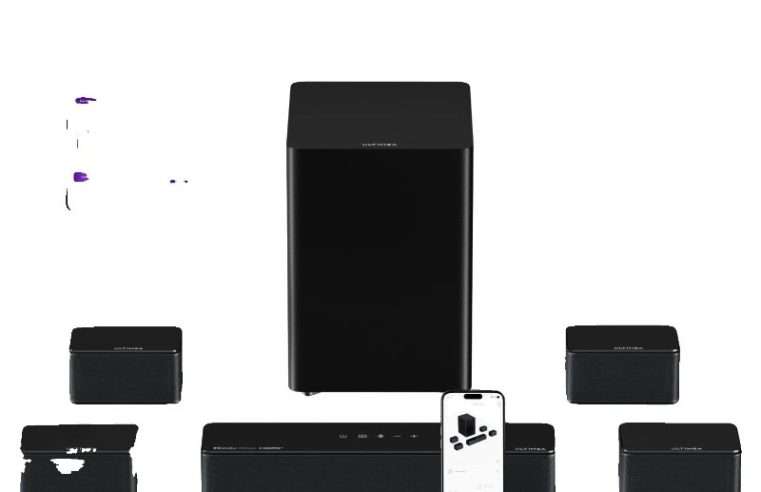 Саундбар, Poseidon D80 Boom, 7.1 канала, 500W, Bluetooth, 45Hz-18kHz