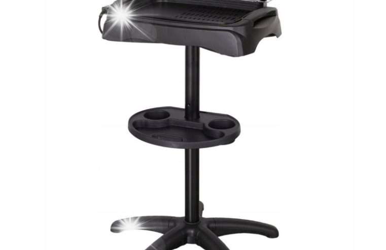 Електрически грил Master Grill Party MG406 черен 29×41см 2000W