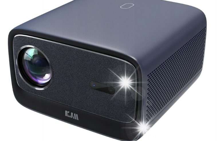 Видеопроектор KJM K3, 1500 ANSI, 1920x1080p, 12W, Wi-Fi, пълен комплект