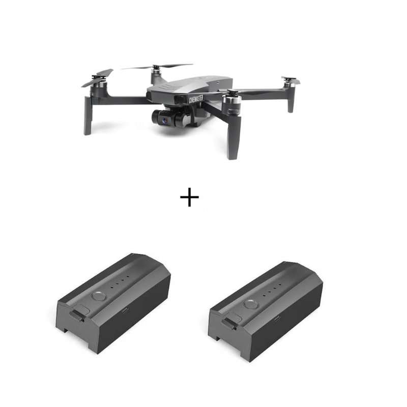 Професионален дрон EXO CINEMASTER 2, 4K 5G GPS, 3-осен стабилизатор, 4K HD EIS камера с предаване на живо към телефон, 2 батерии 11.4V 3200 mAh, време на полет ~ 28 минути