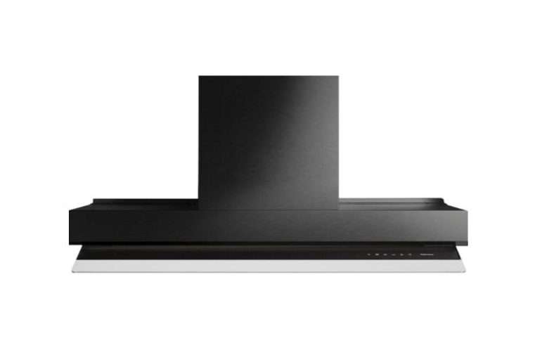 FALMEC VIRGOLA NRS TOUCH BLACK Абсорбатор за вграждане L=90 см, Мотор 800 mc/h, Система за намаляване на шума NRS, Максимално ниво на шум 54dB, 5 години гаранция, Произведено в Италия, LED лента