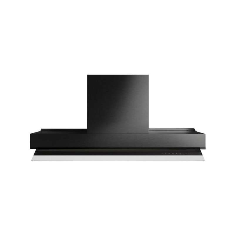 FALMEC VIRGOLA NRS TOUCH BLACK Абсорбатор за вграждане L=90 см, Мотор 800 mc/h, Система за намаляване на шума NRS, Максимално ниво на шум 54dB, 5 години гаранция, Произведено в Италия, LED лента