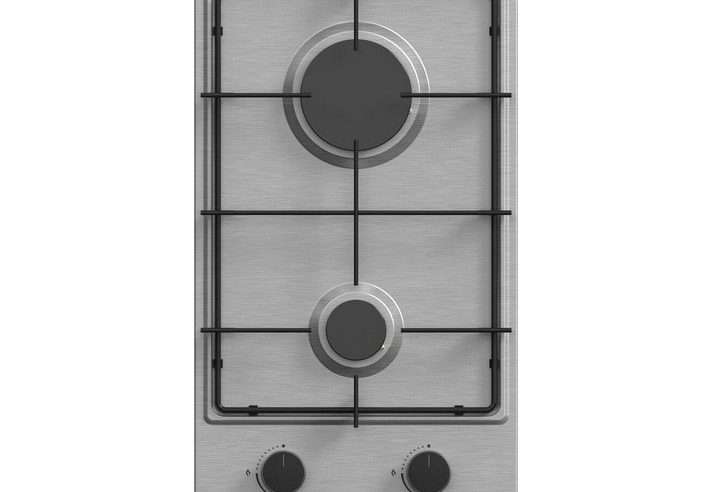 Газов плот Kernau KGH3212X инокс 29×51см 2 горелки