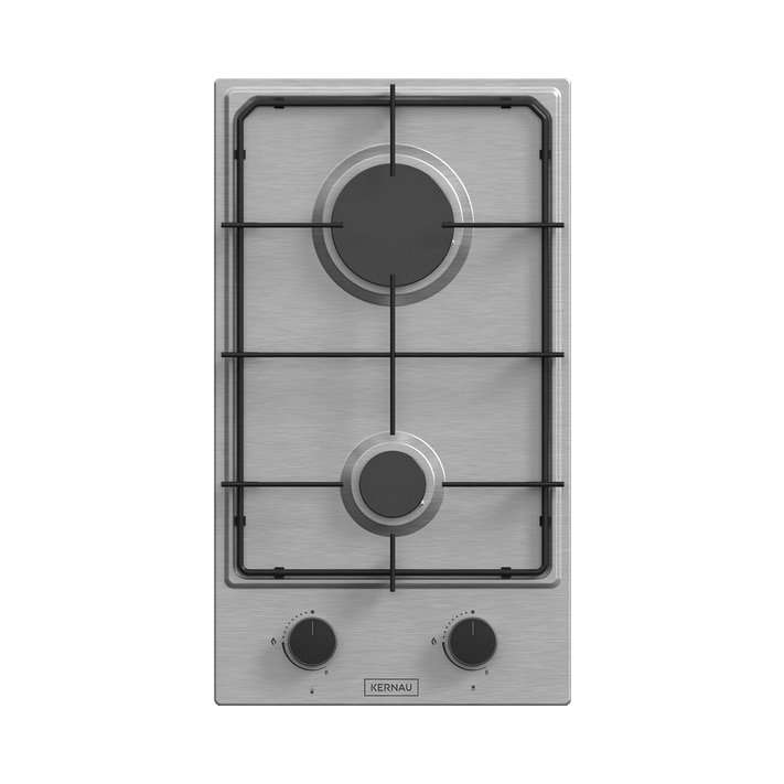 Газов плот Kernau KGH3212X инокс 29×51см 2 горелки