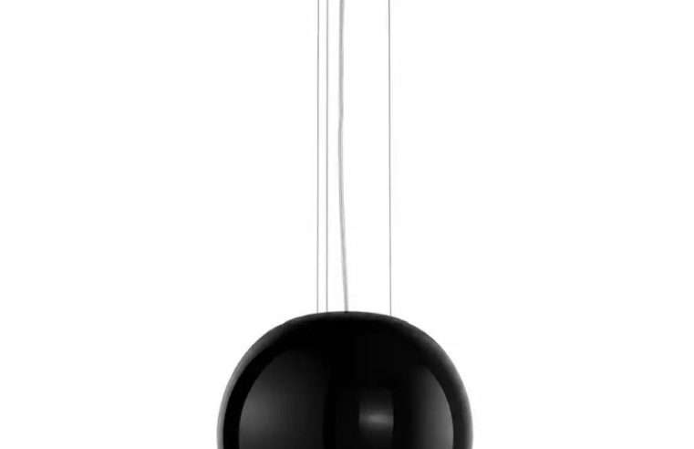 Премиум островен абсорбатор от стъкло Murano GALVAMET, Globe, 450 m3/h, клас A, Ø55 см, Plasma технология, режим на рециркулация, LED осветление, периметрална аспирация, 3 степени на скорост, функция Booster, тъчскрийн панел, автоматично изключване, черен