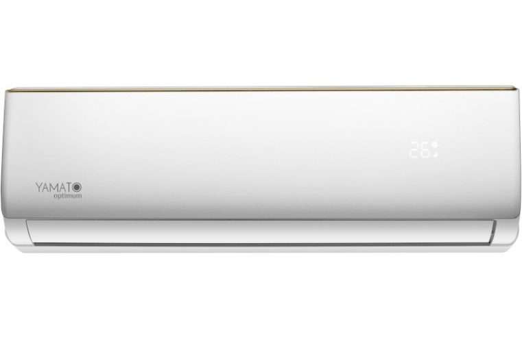 Климатик Yamato Optimum NEW 2024 YW12T2, 12000 BTU, клас A++/A+, Wi-Fi, AI инверторен алгоритъм, самопочистване, смарт размразяване + включен монтажен комплект