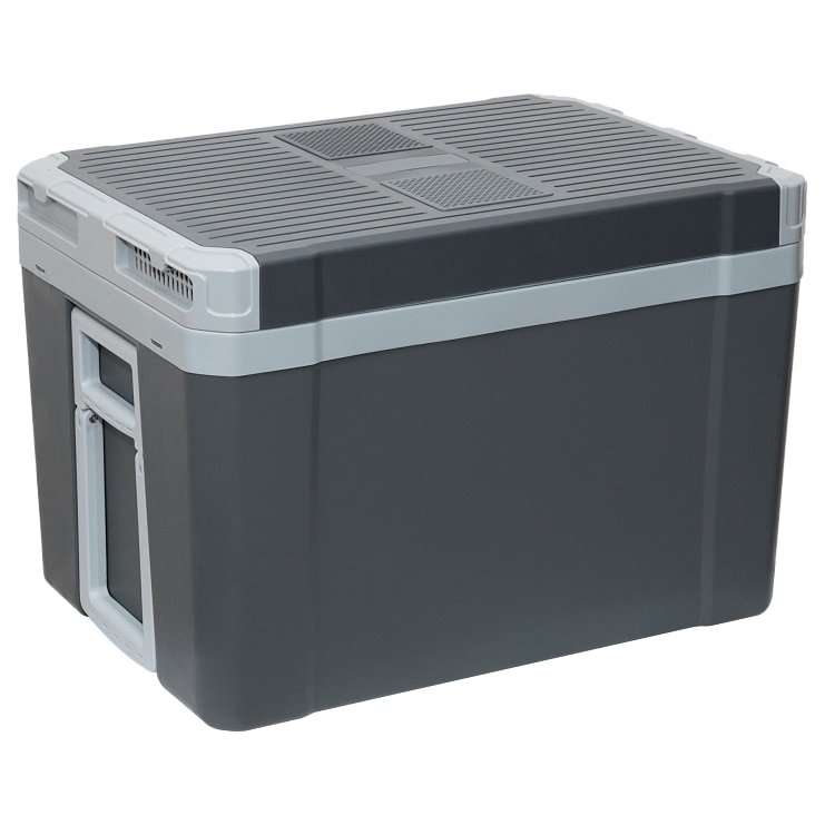 Автомобилна хладилна кутия Guzzanti GZ 48GR, 48л, термоелектрическа, зелена, 12V-220V, 58W, с колела и дръжка