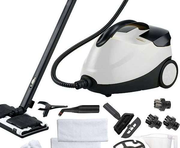 Парочистачка / парен моп Maltec HDS7000W-PRO, 2000W, капацитет 1,6 л (пълнене 1,5 л), бял/черен