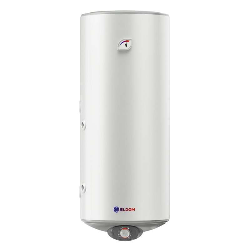 Вертикален бойлер ЕЛДОМ WVF12046ISL с 1 серпентина, 120л. лява серпентина, неръждаем водосъдържател, 3 kW