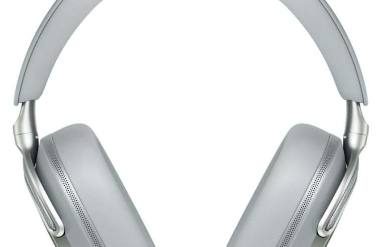 Безжични слушалки Bowers & Wilkins Px8 S2, перлено синьо, 30ч, ANC, сгъваеми, 0.31кг
