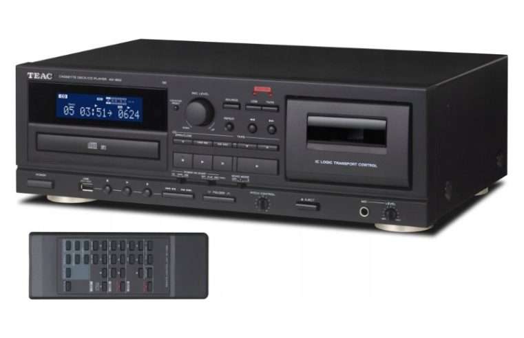 CD MP3 USB плейър TEAC AD-850-SE караоке черен 435x145x288mm