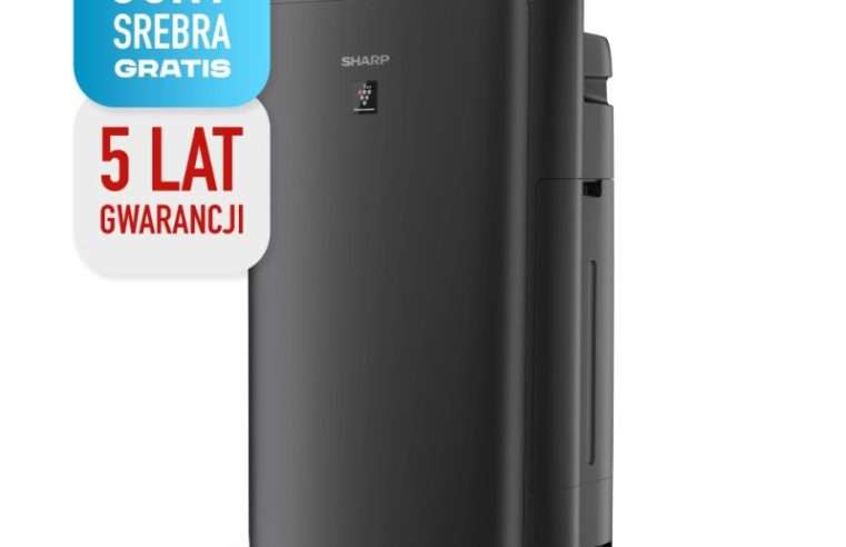 Пречиствател за въздух, Sharp UA-KIN42E-H, 240m3/h, овлажнител 440ml/h, бял, 30m2
