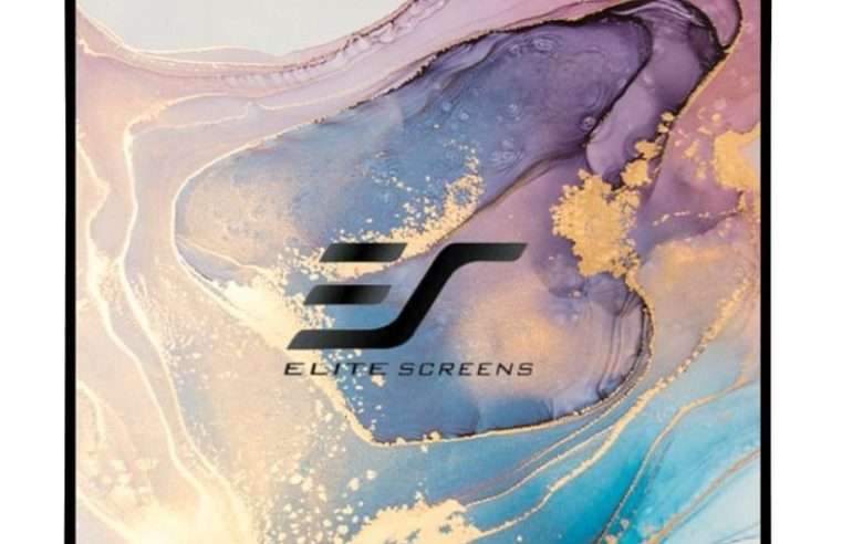Екран за проектор Elite Screens M113UWS1 ръчен 113″ 1:1 черен 203,2×203,2см