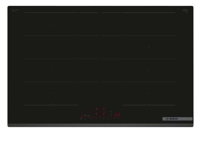 Електрически плот, Bosch, PXY83KHC1E, 4 котлона, черен, 52.2×80.2×5.1см