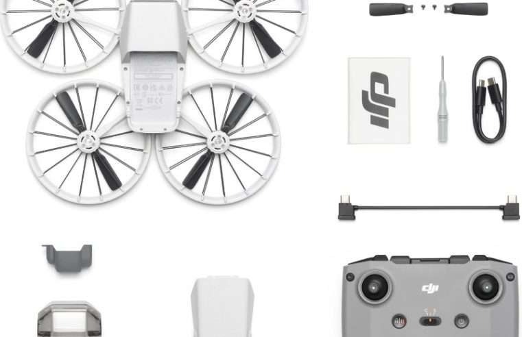 Дрон DJI Flip, 4K/60, 48MP + Контролер RC-N3