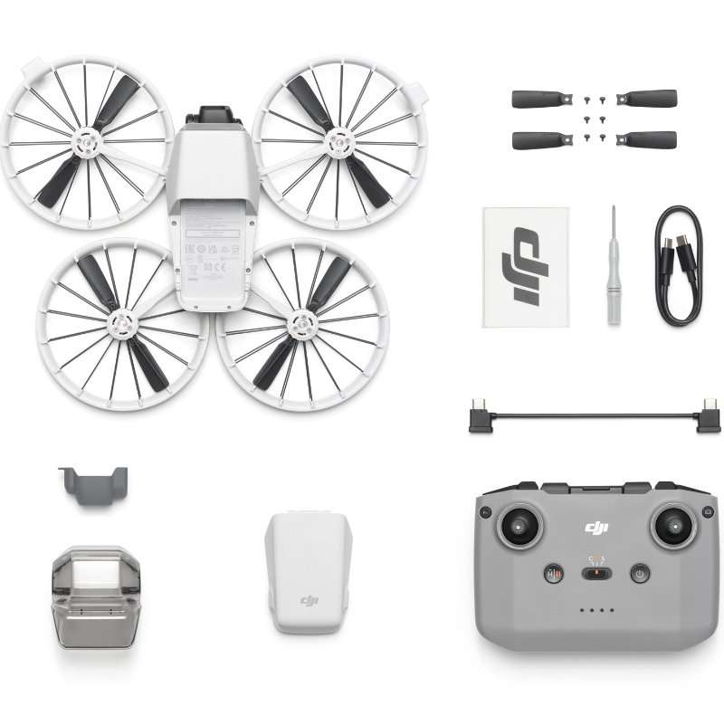 Дрон DJI Flip, 4K/60, 48MP + Контролер RC-N3