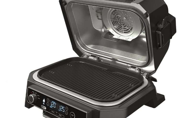 Електрическа скара Ninja Pro XL OG850EU, 1700W, 4 в 1, Интелигентна система за готвене, Черен