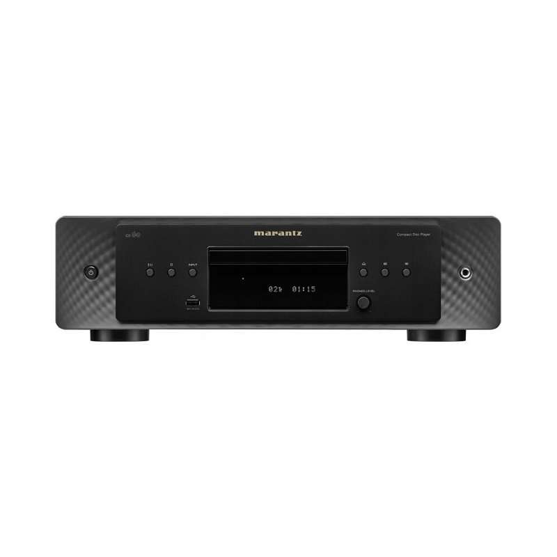 CD плейър Marantz CD-60, цифрово-аналогов, черен, 442x129x396мм