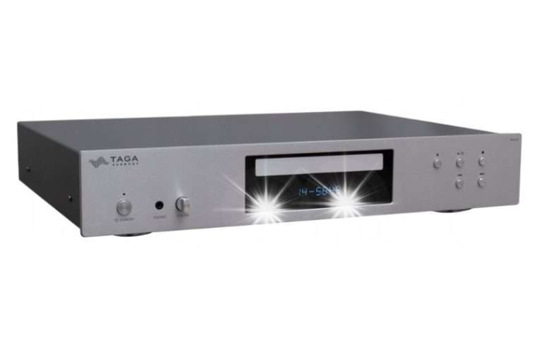 Hi-Fi CD плейър Taga Harmony TCD-50, 32 ома, 7x43x32см, Сребърен