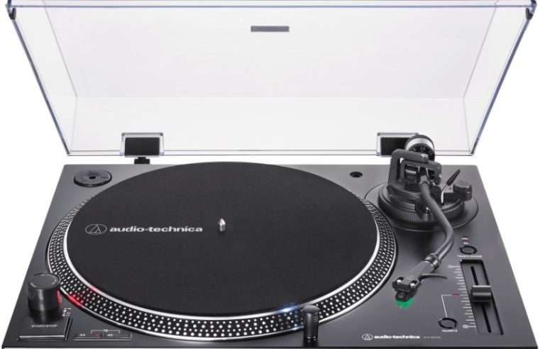 Грамофон Audio-Technica AT-LP120XUSB, Direct-Drive, 33-1/3 об/мин, 45 об/мин, 78 об/мин, DJ, Ръчен, Черен