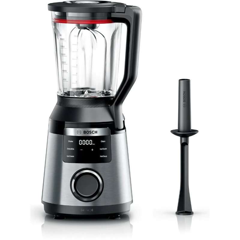 Блендер Bosch VitaPower, 2 л, сребристо-черен, 1800 W, 45 000 об/мин