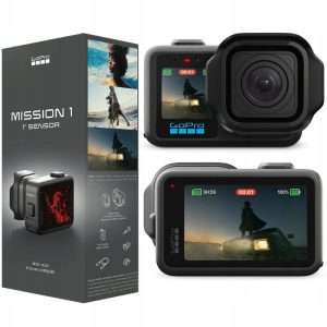 Спортна камера GoPro Mission 1, 1" сензор, 8K 240FPS, черна, 2.59"