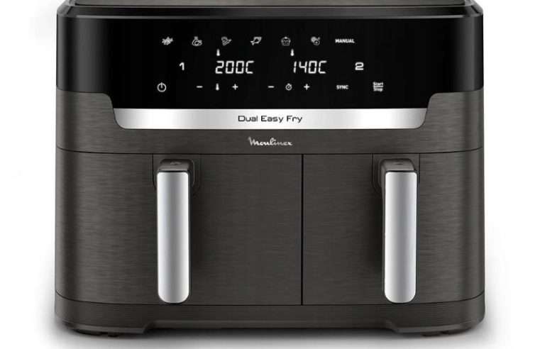 Фритюрник Moulinex XXL EZ942HF0, 11л, черен, 2700W, 45,8x33x38,5см, комплект 2 кошници