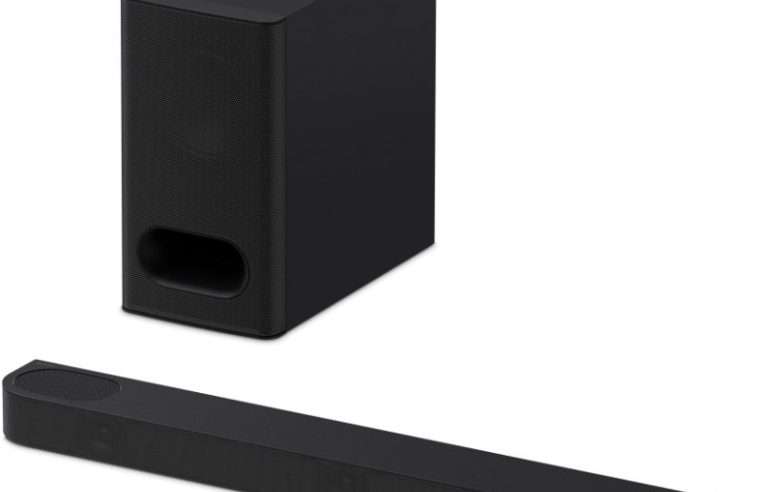 Саундбар Sony BRAVIA Theatre Bar 6 HT-B600, 3.1.2ch, 350W, Dolby Atmos, DTS:X, AI Voice Zoom 3, Up-firing високоговорители, Bluetooth 5.3, Черен