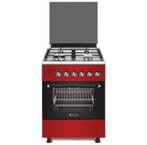Готварска печка Novacook F6TS40E6B-EL60 Exclusive Line Burgundy Gas – Electric 60X60