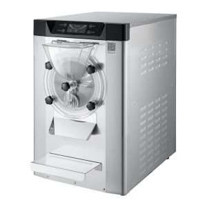 Търговска машина за сладолед, VEVOR, 2000W, 12-20L/час, 6L цилиндър от неръждаема стомана, размери 500x795x790mm