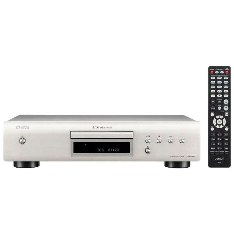 CD плейър Denon DCD-600NE, AL32, сребрист, 43x12x31см