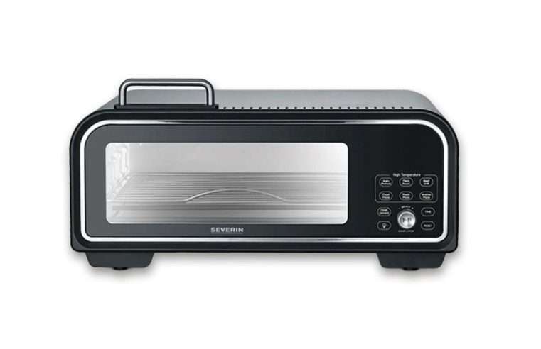 Електрическа фурна за пица Severin Serico PG 8575, 2000W, 18 л, 21 програми, Термостат 40-400C, BoostZone, LED дисплей, Черен