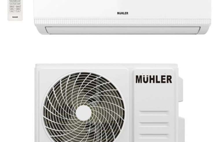 Инверторен Климатик Muhler MAC-12SI, 12000 BTU, WiFi управление, Енергиен клас: A++, Интелигентно размразяване, Помещение 10-16m2, Бял